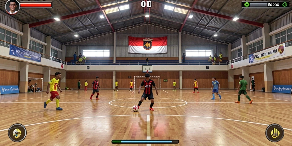 Screenshot karakter kustomisasi yang beragam dan stylish.