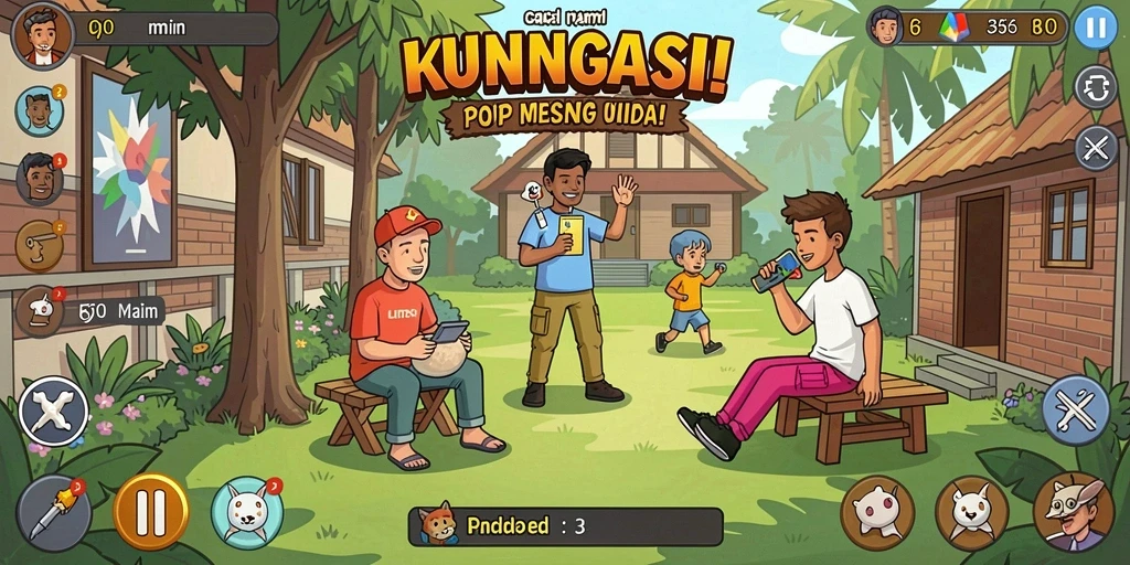 Gambar memperlihatkan level baru yang menantang.