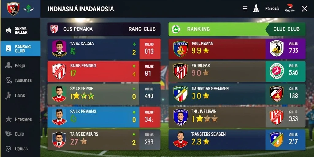 Fitur interaksi sosial yang memungkinkan persaingan dengan teman.