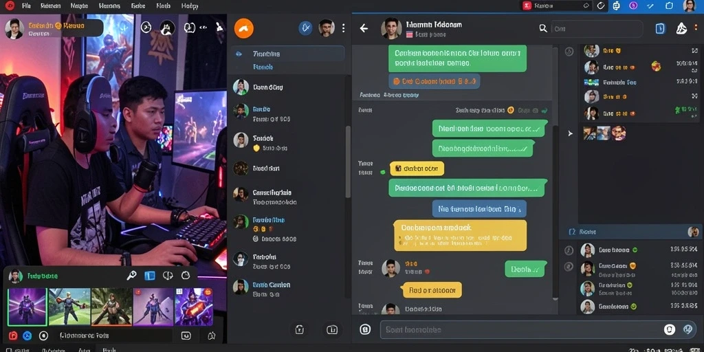 Tangkapan layar ketiga menunjukkan fitur multiplayer saat bermain bersama teman.