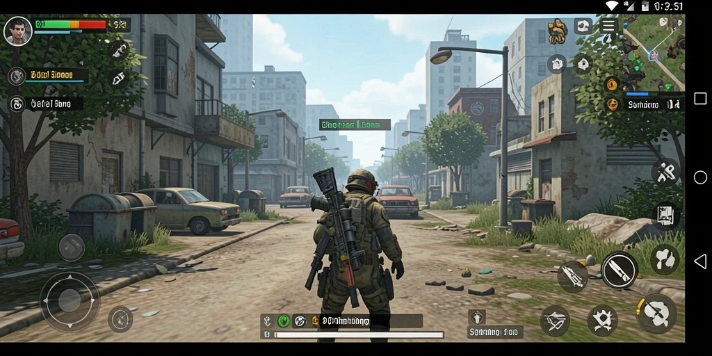 Mode permainan multiplayer yang interaktif.