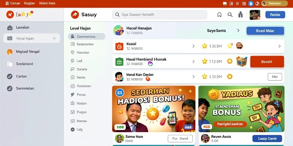Screenshot misi menantang yang harus diselesaikan.