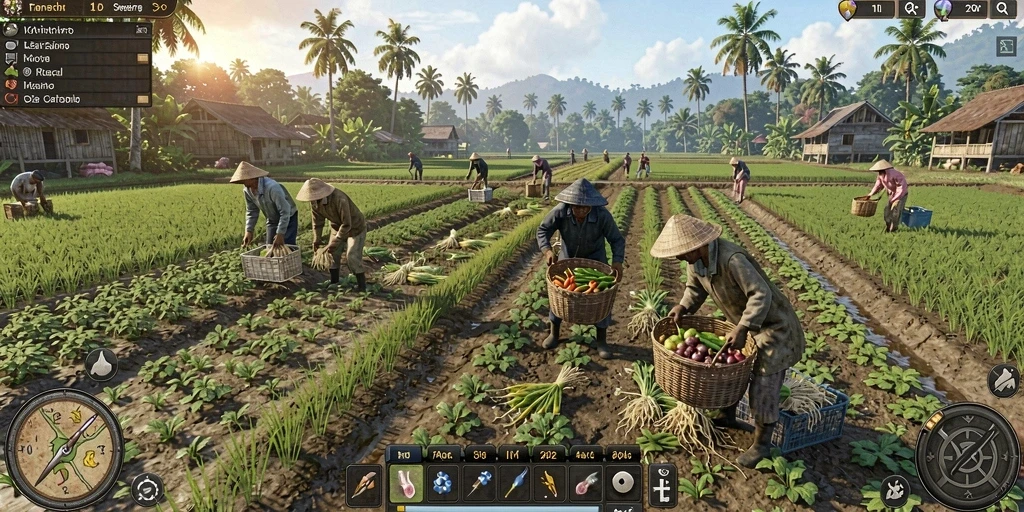 Kustomisasi avatar yang sangat beragam dan kreatif.