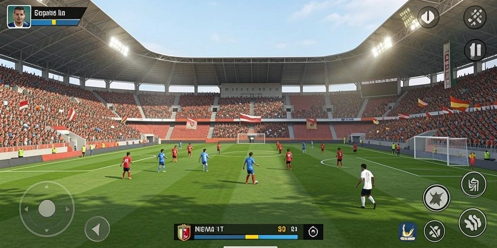 Tangkapan layar memperlihatkan interaksi multiplayer yang seru.