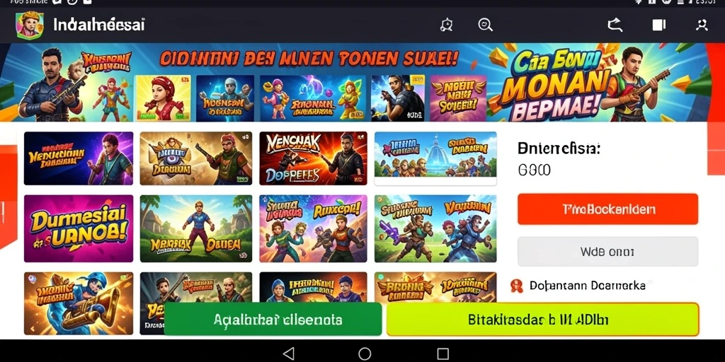 Skrin interaksi sosial dengan teman dan leaderboard.