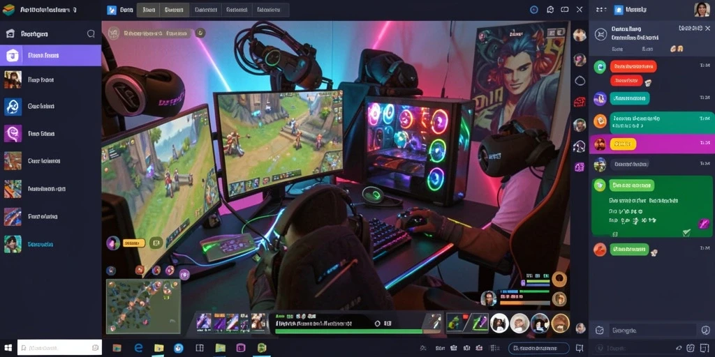 Momen seru dari gameplay yang menegangkan.